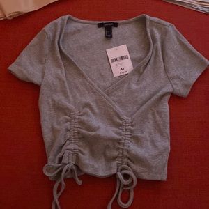 Gray top